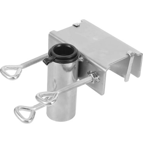 Heavy Duty Parasol Support Clamp, Garden Parasol Holder, Portable Base and Outdoor Umbrella, Multifunctional Accessory for Camping and Outdoor Leisure (1/5)