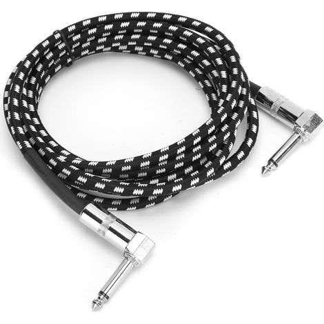 Câble Guitare JORINDO 6.35mm 1/4 Pouce 3 mètres Cordon Audio pour Instrument de Musique Électrique (1/5)