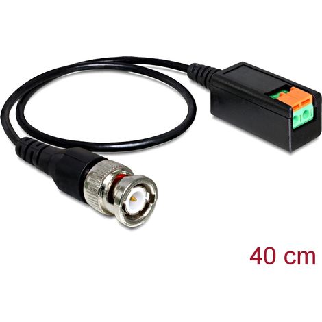 Delock cable bnc male  terminal block 2 pin 30 cm