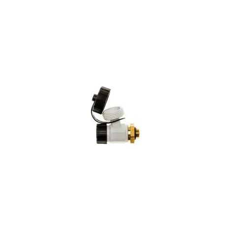 BRÖTJE Grifo de vaciado 1/4 pulgada x 3/4 pulgada para SPZ, 7689543