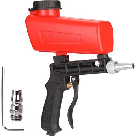 Mini dispositif de sablage Portable pour bricolage à la maison, 90psi, Machine de sablage antirouille réglable (1/5)