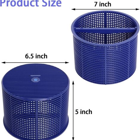 Panier d’Écumoire pour Piscine – Compatible avec Hayward SPX1082CA – Accessoire de Filtration – Lot de 5 – Capture feuilles et débris, remplacement direct