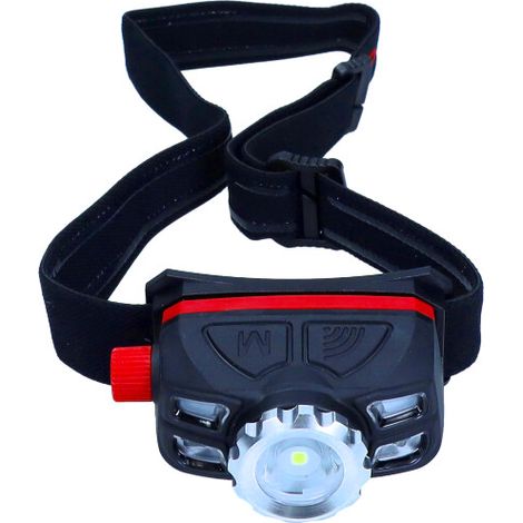 Lampada Frontale ROOKS con Sensore di Movimento 450 lm Zoom X110 (OK-03.3020) (1/5)