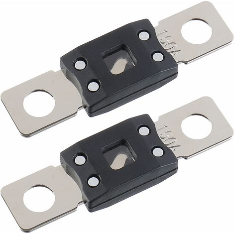 150A MEGA High Current Fuse AMG 150 Amp Bolted for Cars, Trucks, Construction Vehicles, Buses, Caravans (2 Pieces) (1/5)