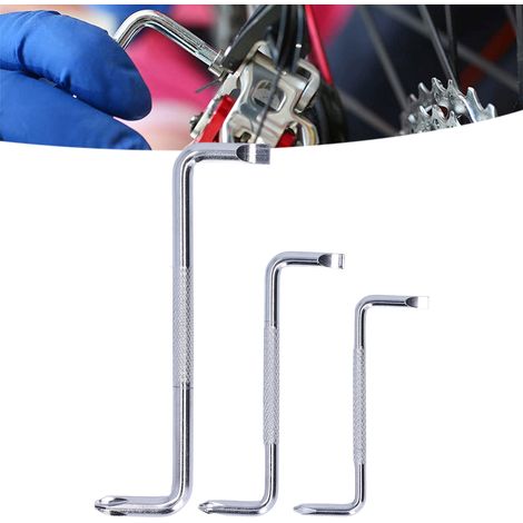 Ein Set aus drei Schraubendrehern, bestehend aus einem rechtwinkligen Schlitzschraubendreher, einem Kreuzschlitzschraubendreher, einem Torx-Schraubendreher und einem kurzstieligen 90-Grad-Z-Schraubend (1/5)