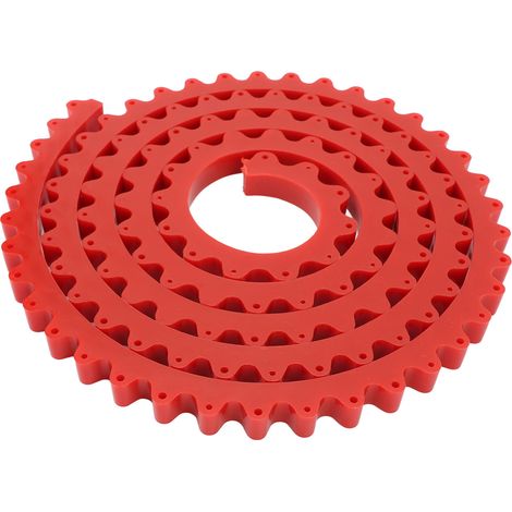 Bande de profilage pour le travail du bois, Guide de gabarit de courbe Flexible entraîné par engrenage, outil de Contour de forme complexe fixe réglable 2m / 6,56 pieds