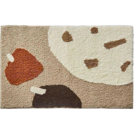 Tapis de bain antidérapant, ultra doux, lavable, mignon et super absorbant pour baignoire (15 x 23) (1/5)