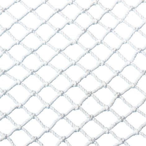 Filet de Sécurité Blanc Pour Enfants Filet de Protection D'escaliers en Nylon Pour Balcons Terrasses Fenêtres, Filet de Clôture Décoratif, Filet Pour Camion(Size:16m(320ft),Color:blanc) (1/5)