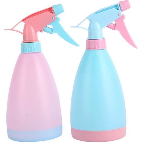 Lot de 2 arrosoirs à poussoir, pulvérisateur d'arrosage, pot d'arrosage de jardin, pulvérisateur de jardinage, fournitures de jardinage, pot d'arrosage de balcon, fournitures d'arrosage, pulvérisateur (1/5)