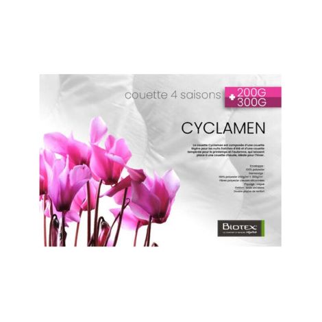 Edredón Biotex CYCLAMEN 240 x 220CM
