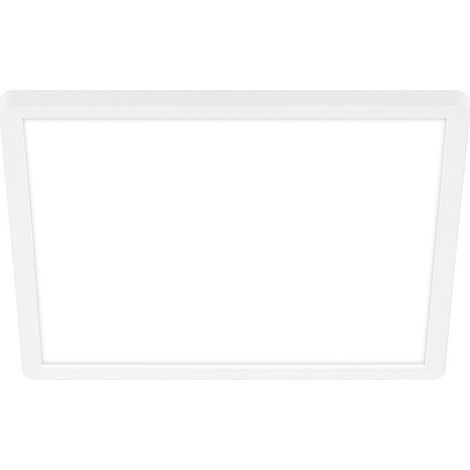 Briloner SLIM CASE Plafoniera LED, luce indiretta, luce bianca neutra, bianco, 29 x 29 x 3 cm