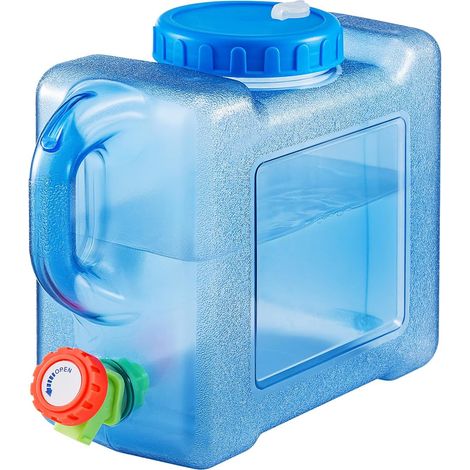 Trintion Wasserkanister mit Hahn und Schraubdeckel Wasserbehälter Trinkwasser Behälter, Wassertank für Wandern Camping Picknick Wohnwagen (5L) (1/5)