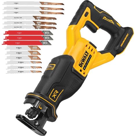 Dewalt DCS382N 18v XR Brushless Reciprocating Recip Saw Bare Tool + 15 Blades (1/5)