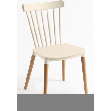 Sillas Comedor - Silla Leka - Beige
