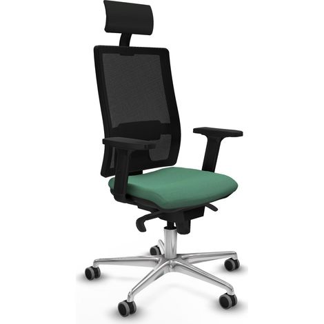 Piqueras y Crespo Sila Chaise de Bureau Vert Émeraude (1/3)