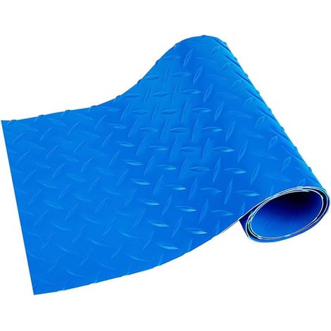 Tapis d'échelle de piscine - Tapis de protection pour échelle de piscine - Tapis de protection antidérapant - Pour piscine et escalier - 23 x 90 cm (1/5)