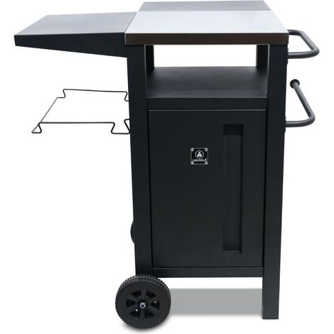 LAGUIOLE CUISSON - Chariot de barbecue avec rangement et housse de protection (1/5)