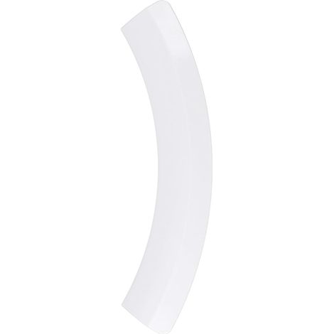 Poignée De Porte Sèche-linge - 1 Pièce - Plastique Blanc - Compatible Bosch Siemens - Pour Réparation Domestique - 240x42x33 Mm (1/5)