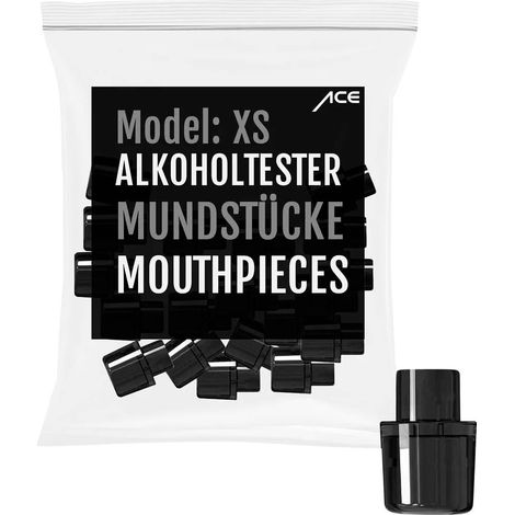 ACE XS Lite Embouts buccaux noir