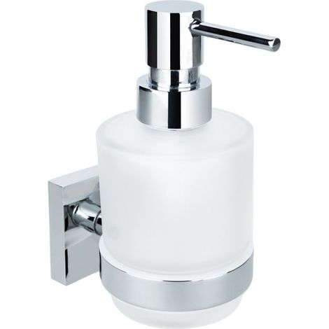 Distributeur de savon liquide BETA en verre 7 x14,5 x10 cm / 200 ml (1/4)