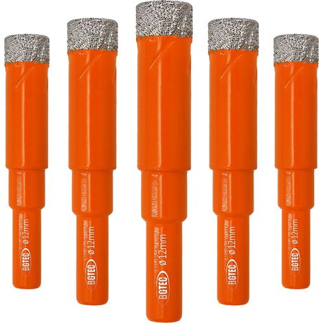 Foret Diamant Carrelage 5 Pièces 12mm Meche Carrelage (1/5)