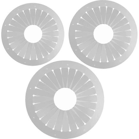 Kit de 3 pièces pour la création de rosettes et la confection de fleurs en ruban, idéal pour les débutants et les projets de décoration intérieure.