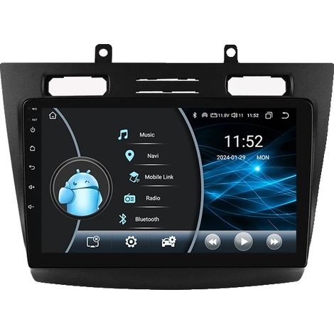 Lettore multimediale per auto, schermo intelligente, dimensioni standard, compatibile con Ford Transit/Tourneo Connect 2005 - 2014, W1 (8 core 2G 32G) (1/2)