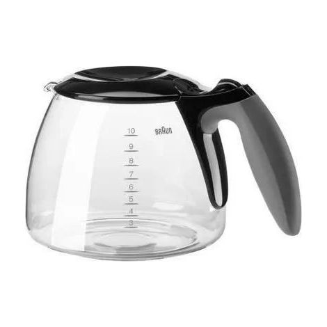 Jarra de café Braun KFK500 negra 25 cm ancho 10 tazas