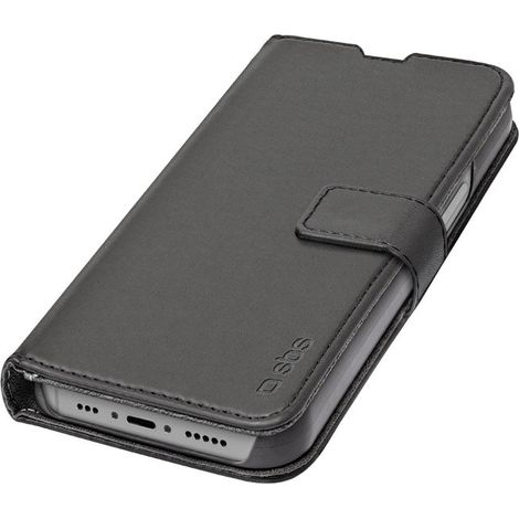 SBS TEBKWALIP1561PK custodia per cellulare 15,5 cm (6.1") Custodia a borsellino Nero (1/2)