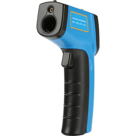 Thermomètre Infrarouge / Pyromètre Mesure sans Contact de la Température Infrarouge de - 50 à +400°C Affichage Numérique