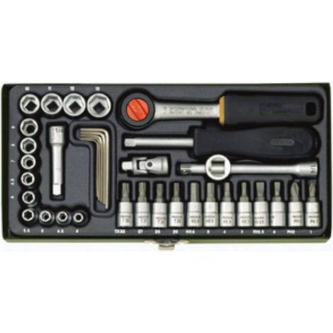 CHIAVE A BUSSOLA 4/13 MM SERIE 36 PZ PROXXON 23080