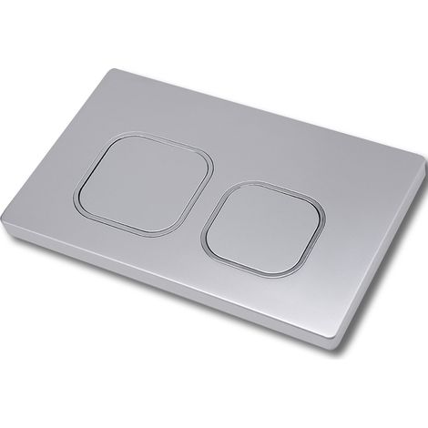 Sigma Spülpanel für alle Badmöbel: Sigma A Modell, silbergraue Farbe, hochwertiger Kunststoff, innen Komponenten aus Zinkdruckguss/Edelstahl, Verstellfunktion für Wassermenge