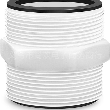 Kit d'extension de tuyau avec rondelle en L pour le remplacement des tuyaux de piscine Intex et Coleman