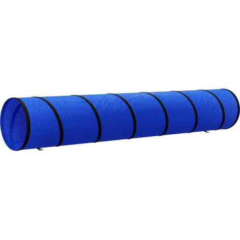 Maison Exclusive - Hundetunnel Blau Ø 50x300 cm Polyester