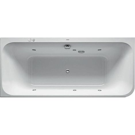 Duravit Happy D.2 Whirlwanne, Ecke links, 2 Rückenschrägen, (1/5)