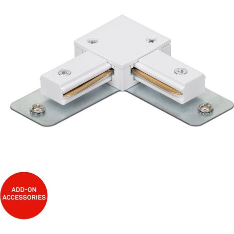 Briloner Rail Schienensystem, Zubehör, Erweiterungskomponente, Weiß, 8,6 cm