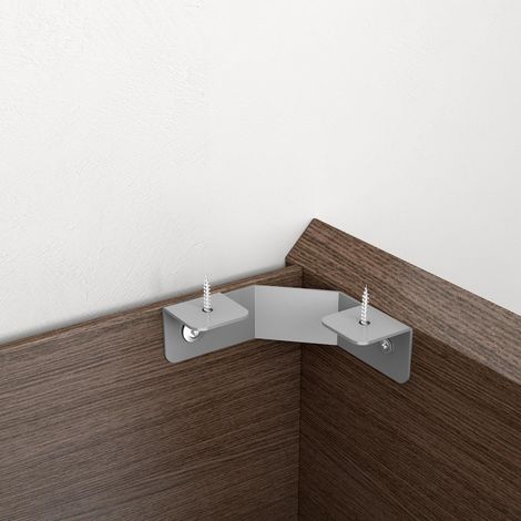 Soporte Rincón Estructura R.460130 - Soporte esquina para estante de ángulo (semiflexible) (1/4)