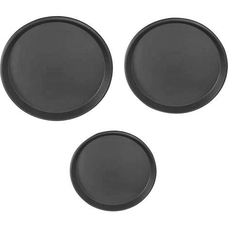 Poêle à Pizza - 1 Set De Plateaux De Cuisson Anti - adhésifs Lavables Au (1/5)