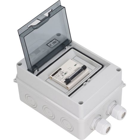 Miniatur-2-poliger 125-A-Leistungsschalter, wasserdicht gemäß IP65, 1000-V-DC-Trennschalter für Photovoltaik-Solaranlagen (1/5)