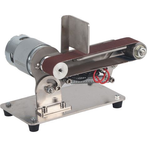 Mini Electric Adjustable Belt Sander Grinding Polishing Machine AC 110-240V for DIY EU Plug 895 (200W) (1/5)