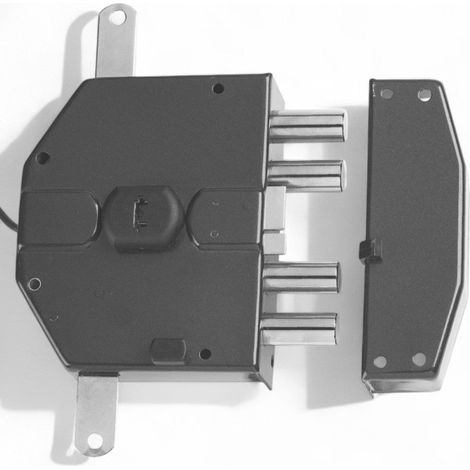 Serratura elettrica 8-12V chiusura triplice con cilindro 60 mm - (1/2)
