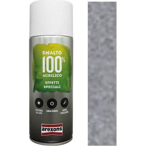 6 x SMALTO SPRAY FERRO MICACEO GRIGIO ANTRACITE 3719