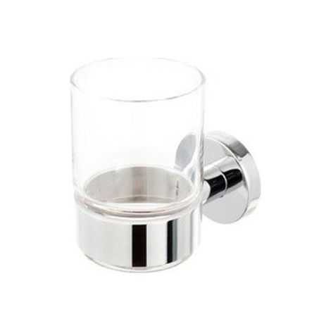 Geesa Nemox Porte-verre avec verre Chrome (1/5)