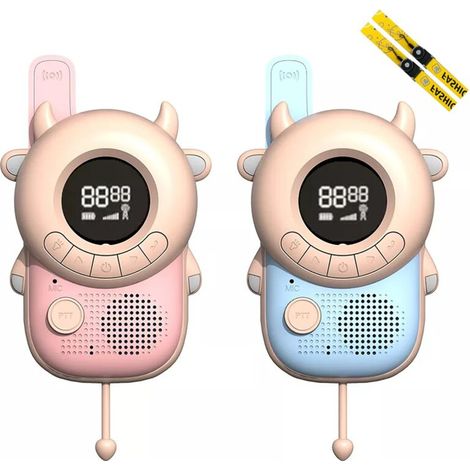 Talkie Walkie Pour Jouet 22 canaux talk ecran LCD portee 3 km Qualite sonore HD / lampe de poche integree (1/5)