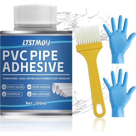 100ml Colle Tuyaux PVC, Colle PVC Plomberie, PVC Colle spéciale, Étanchéité (1/5)