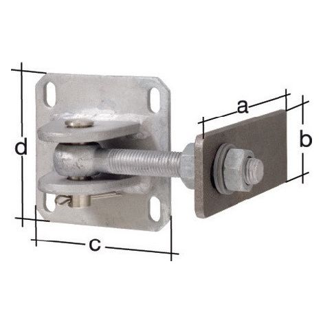 GAH Alberts  Torband 146x60x100x100mm  STA roh  - 418649