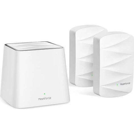 Repetidor WiFi Mesh AC1200 Cobertura Total con 1 Master y 2 Extensores