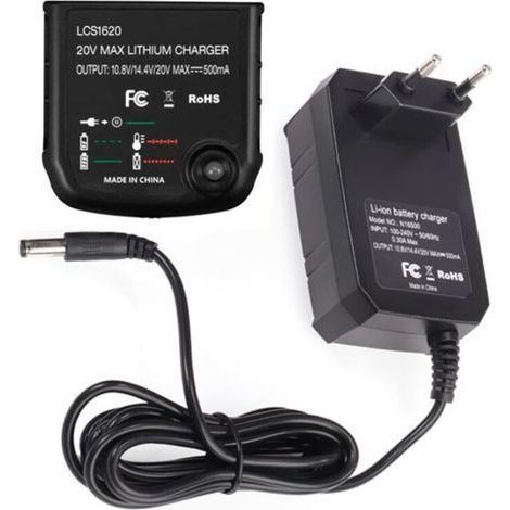 Li Battery Charger for 10.8V 14.4V 20V LBXR20,EU Plug (1/4)
