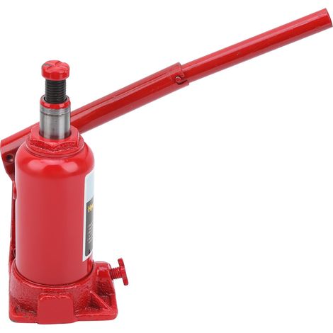 Cric hydraulique portable et professionnel d'une capacité de levage de 4 tonnes pour les réparations automobiles et le changement de pneus (1/5)