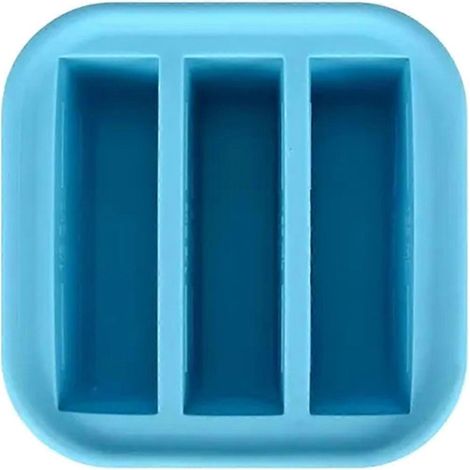 Soupe silicone glacières congélateur plateaux boîte Cubs réutilisable cuisine et aliments micro ondes sûr couvercle (1/5)